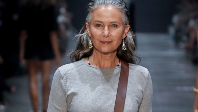 A 58 Y.O. Model Walked The VAMFF Runway Last Night & Totally Owned It