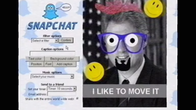 WATCH: Here’s What Snapchat Would Have Looked Like As Dodgy 90s Software