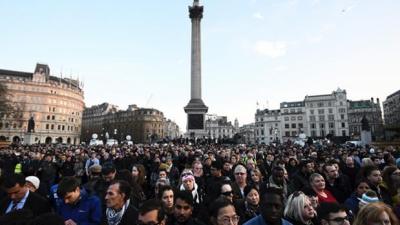 Thousands Of Londoners Pay Tribute At Emotional Westminster Attack Vigil