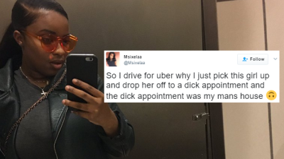 Uber Driver Shares Fkd Tale Of Driving Her BF’s Side Chick To His Apartment