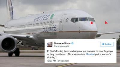 US Airline In Deep Shit After Refusing To Let Two Girls In Leggings Board