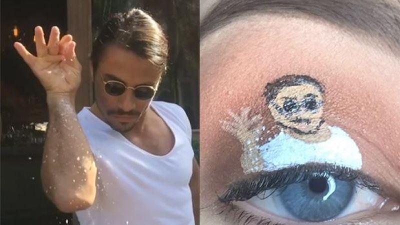 People Are Making Their Faces Go Viral With Meme Eye Makeup