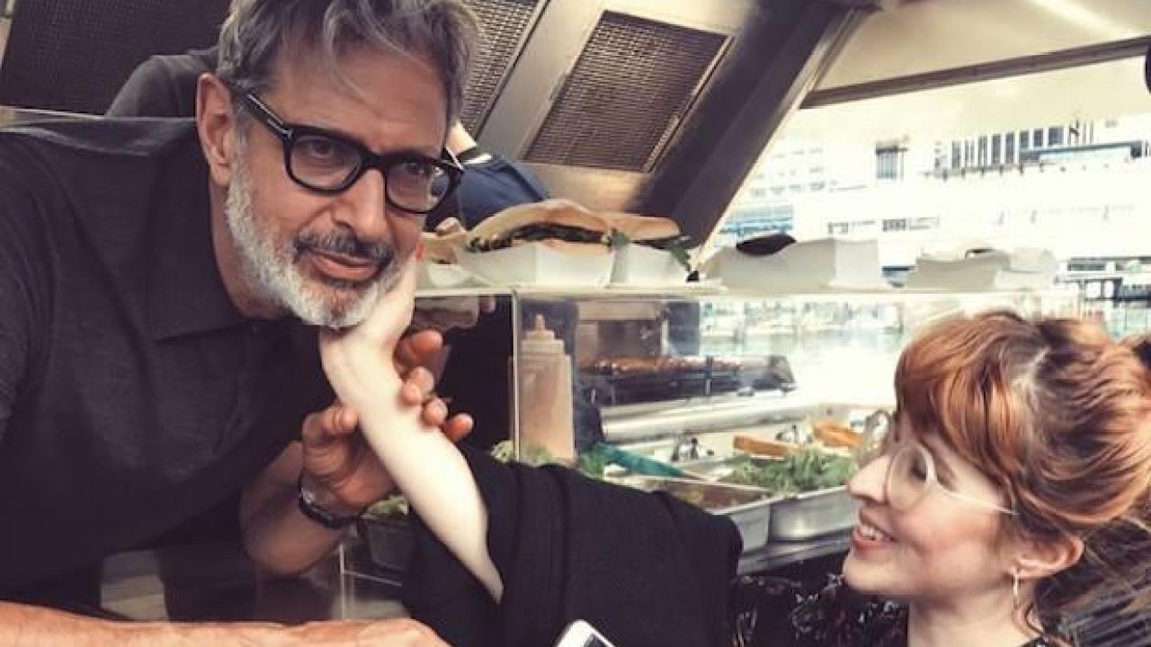 Jeff Goldblum Is Keeping Mum About Why He’s Slinging Snags To Sydneysiders