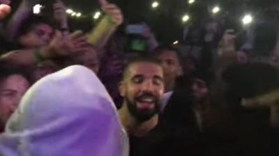 WATCH: Drake Went Crazy With Fans In Travis Scott’s Moshpit ‘Cos Why Not