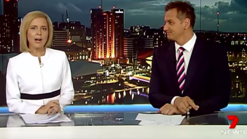 WATCH: Clearly Fed Up 7 News Presenter Drops A Cheeky “Fuck” Mid-Show