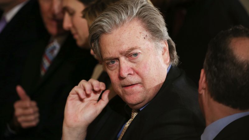 Trump Says Former Right-Hand Man Steve Bannon Has Now “Lost His Mind”