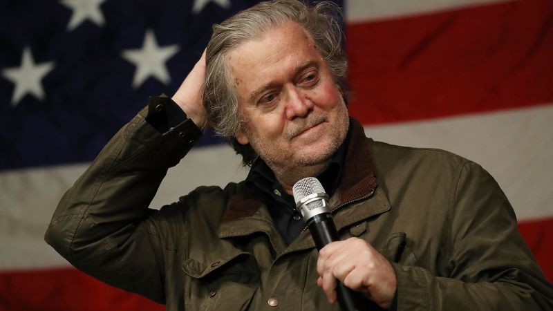 Steve Bannon Issues Grovelling Apology For Being Rude About Trump’s Son