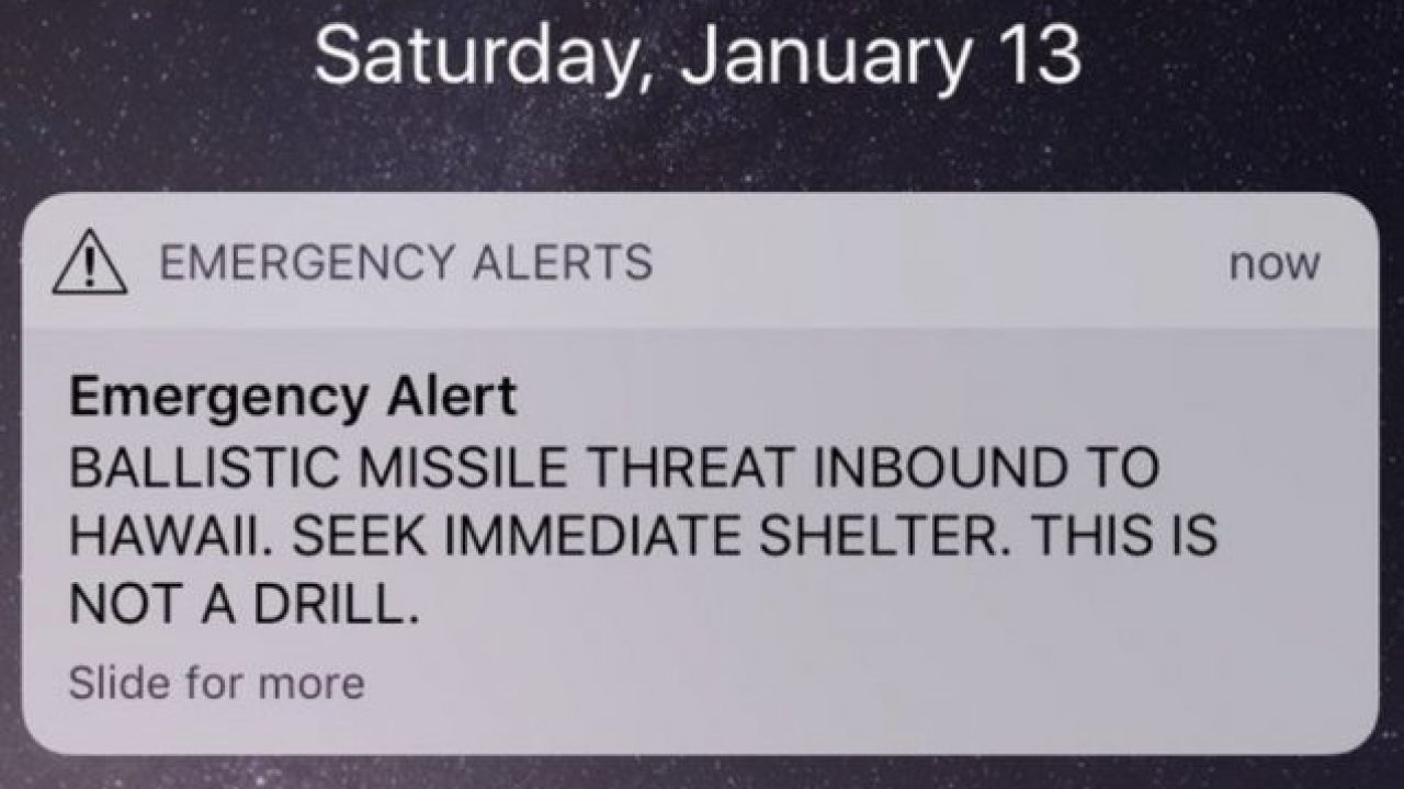 Guy In Charge Of Hawaii Missile Alert No Longer In Charge Of Hawaii Missile Alerts