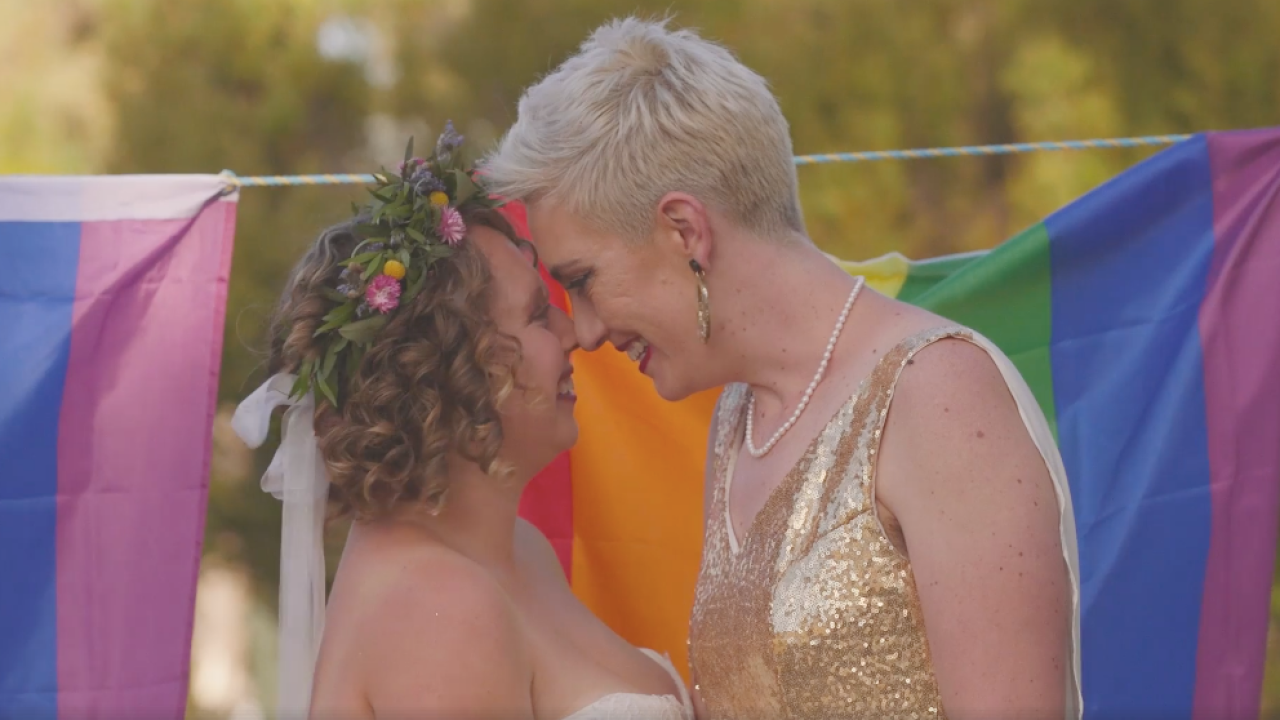 WATCH: Feast Your Teary Eyes On Tassie’s First & V. Fabulous Same-Sex Wedding