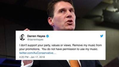 Cory Bernardi Announced A Shitty Hottest 100 Knock-Off & So Far It’s Going Great