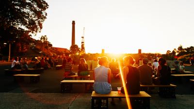 Cockatoo Island’s Doing Sunset Acoustic Sessions W/ Fancy Cheese & Wine