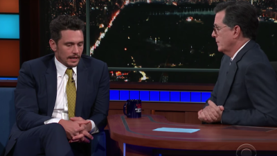 James Franco Denies All Allegations After Being Confronted By Colbert