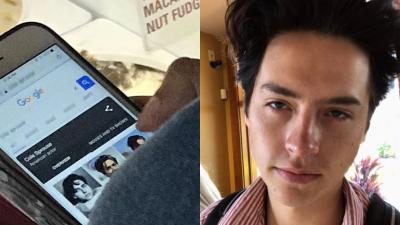 Girl Googling “Who Is Cole Sprouse?” Caught Out By Cole Sprouse Himself