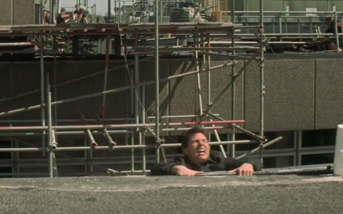 Tom Cruise Footage Breaks Ankle Mission Impossible Stunt