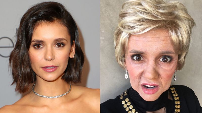 Hi Nina Dobrev, What Are You Doing To Your Face Right Now, No Srsly