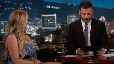 Jimmy Kimmel Really Wanted Stormy Daniels To Break The NDA She Did Or Did Not Sign