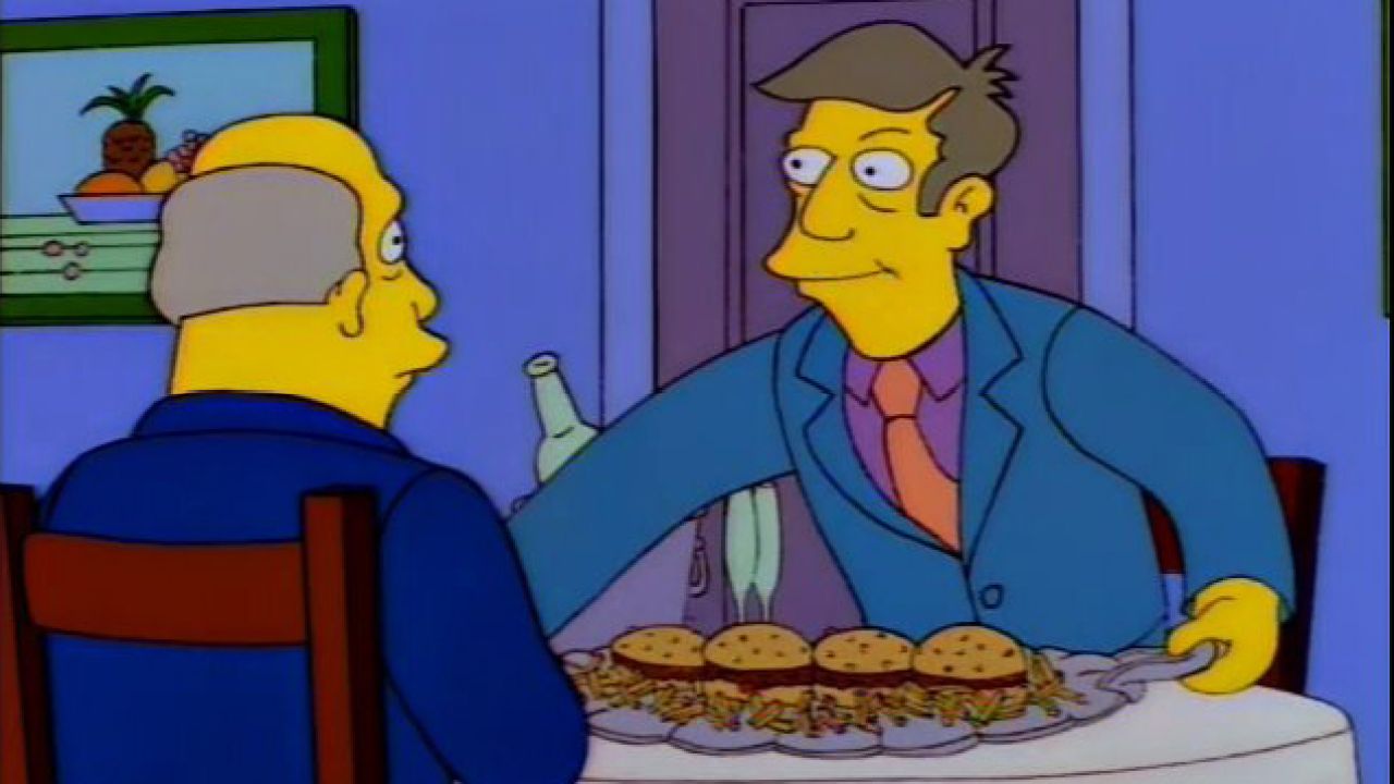 A ‘Simpsons’ Writer Shared The OG Script For The Iconic ‘Steamed Hams’ Scene
