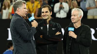 Will Ferrell Crashed The Aus Open To Grill Roger Federer, Burgundy-Style