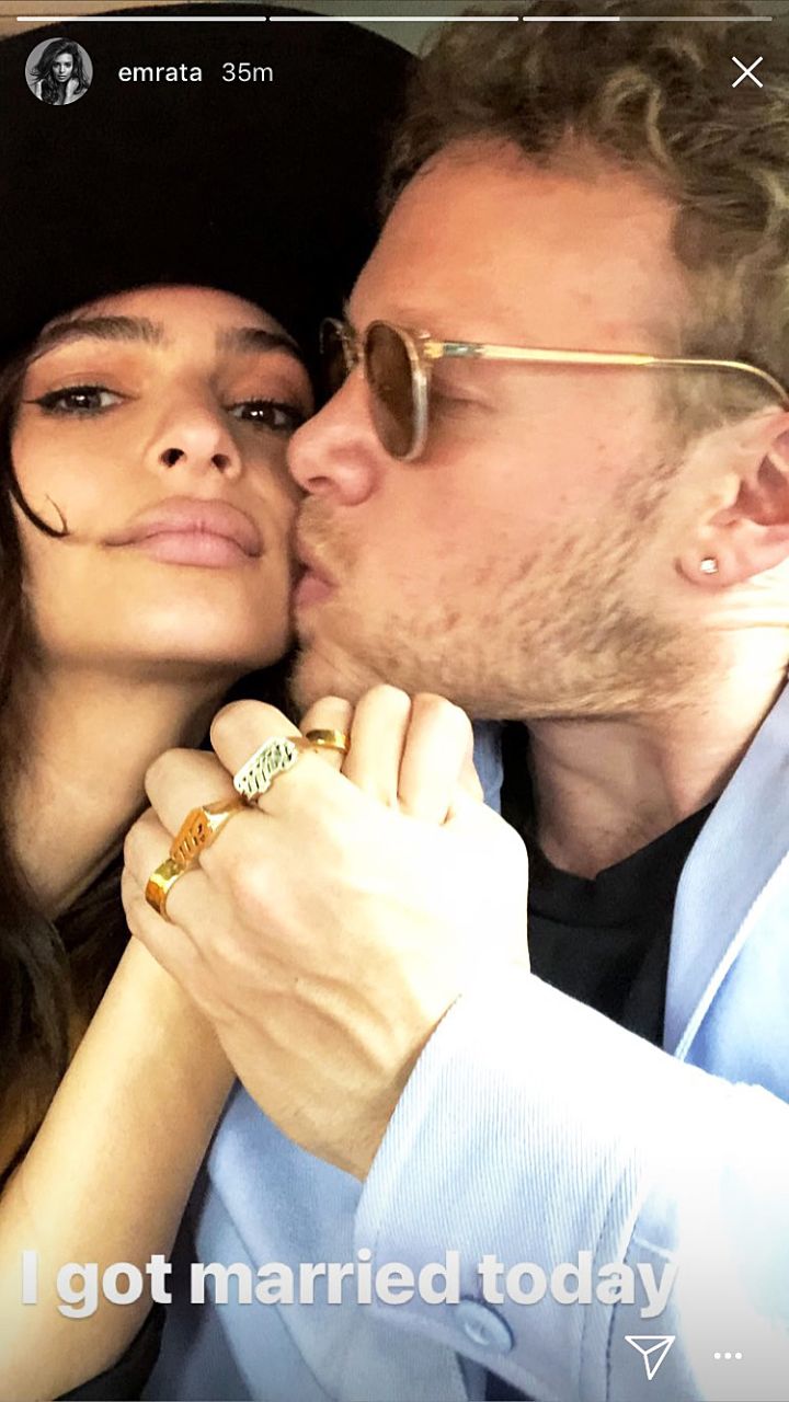 Emily Ratajkowski Weds Actor Boyfriend After “Just A Few Weeks” Of Dating