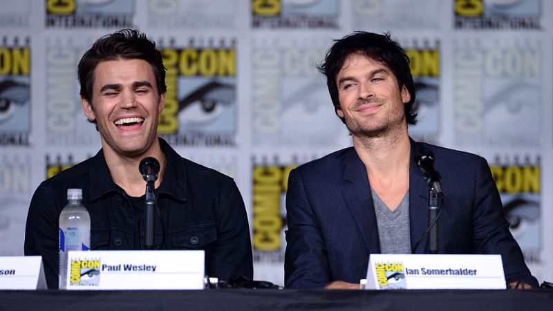 Well Suck My Blood, Ian Somerhalder and Paul Wesley Had A ‘TVD’ Reunion