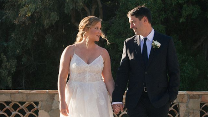 Amy Schumer Marries Chris Fischer Just Days After Confirming They Were Dating