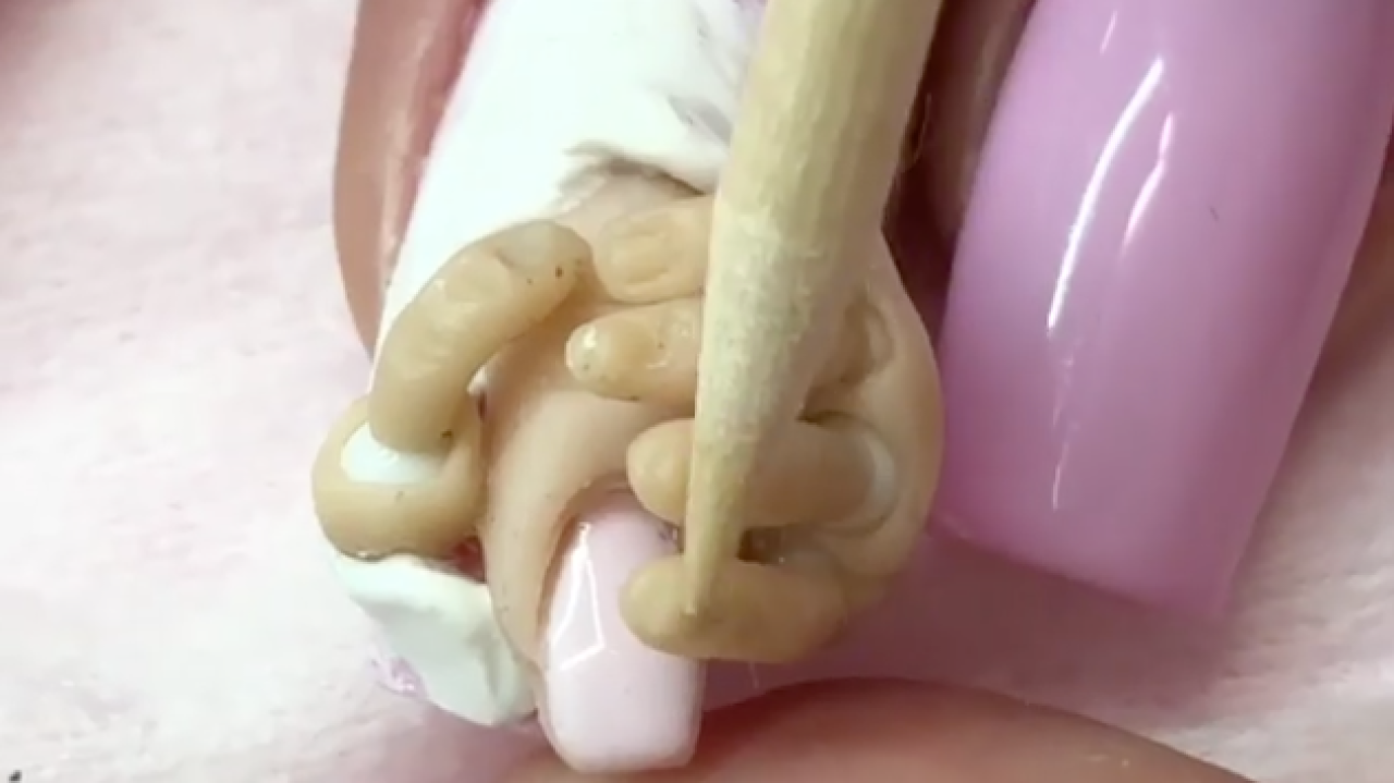 Dear God What The Fuck Is Happening In This Kylie/Stormi Nail Tutorial