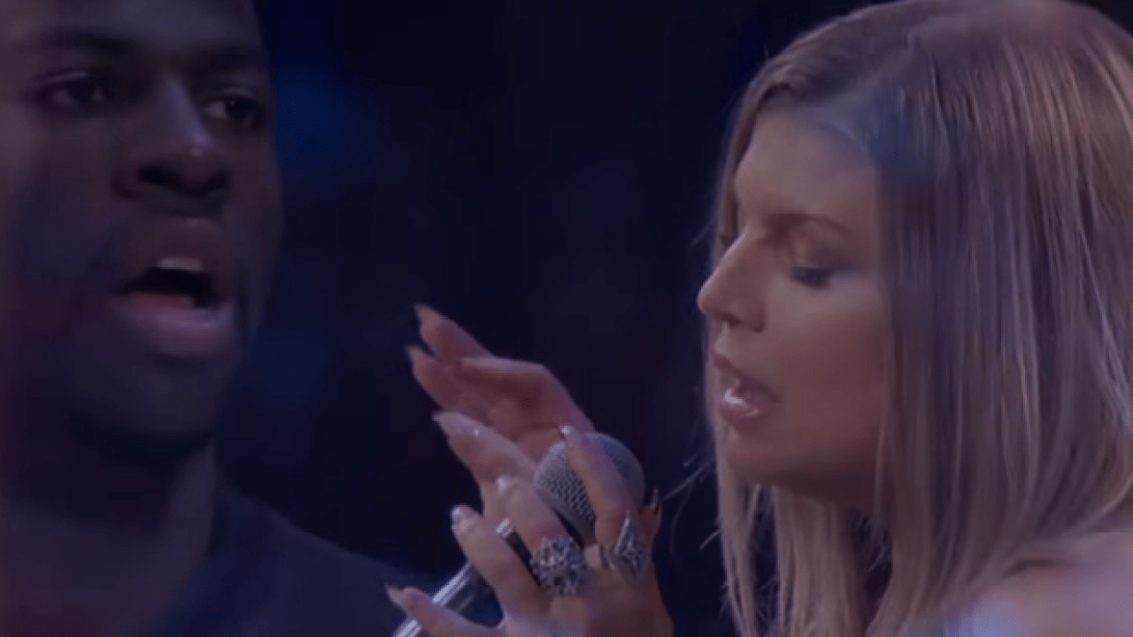 Watch Fergie Butcher The US National Anthem With Bizzarely Sultry Rendition