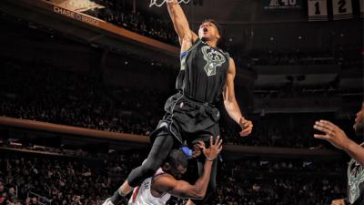 RIP Tim Hardaway Jr, Murdered By This Unholy Giannis Antetokounmpo Dunk