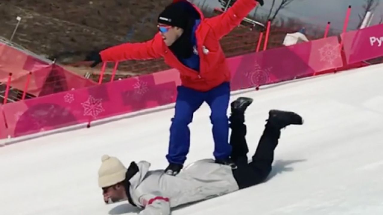 Behold The Winter Olympic Sport Of The Future: Human Sledding