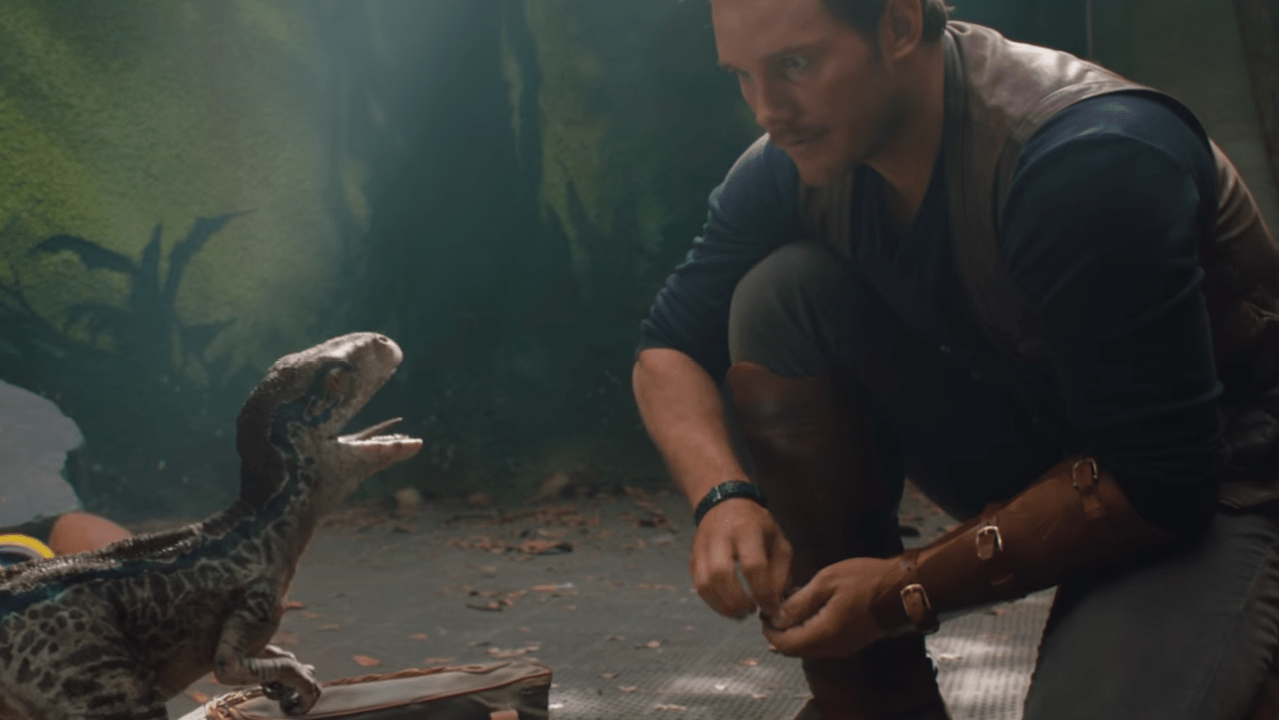 Chris Pratt Battles Dinosaurs *And* Volcanoes In New ‘Jurassic World 2’ Clip