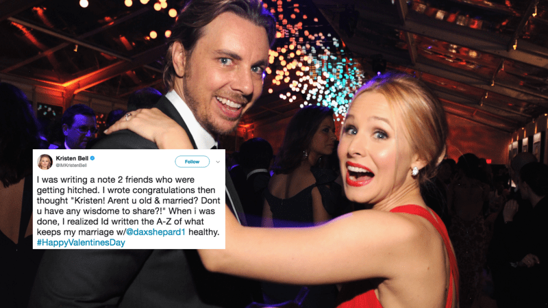 Kristen Bell Inadvertently Pens How She’s Maintained A Healthy 10Yr Marriage