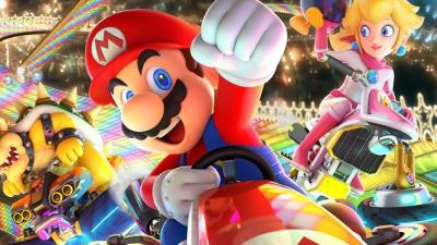 You Can Play ‘Mario Kart’ On Federation Square’s Enormous Screen This Month