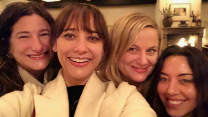 The ‘Parks & Rec’ Women Reunited To Celebrate The Holy Galentine’s Day