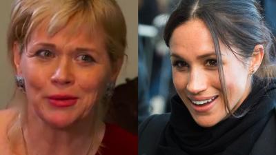 Samantha Markle Got Into A Heated Scrap W/ Palace Security For Denying Her Entry