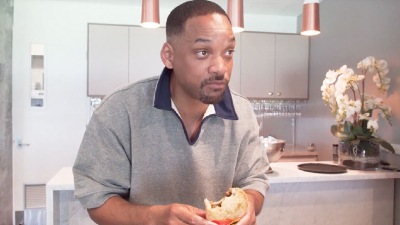 Will Smith Attempted To Eat An Aussie Meat Pie & Nearly Torched His Face Off