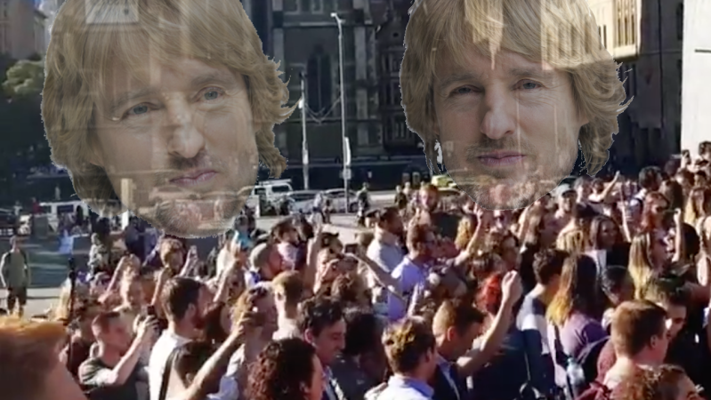 Heaps Of Victorians With Very Free Afternoons Met To “Wow” Like Owen Wilson