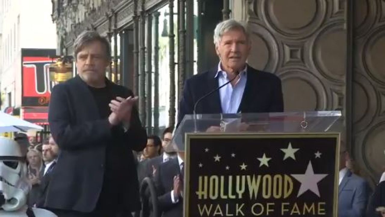 Harrison Ford Gave An Emotional Speech In Memory Of Carrie Fisher