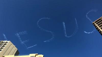 “Jesus Saves” Was In The Sky At Mardi Gras But It Ain’t Stoppin’ The Love