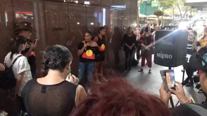 Here’s The Indigenous Protest ‘Sunrise’ Tried To Prevent You From Seeing Today