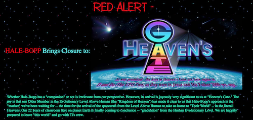 The Heaven’s Gate Website Is Still Active & They Will Send You Video Tapes