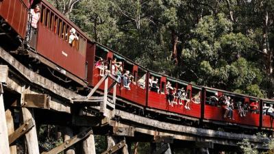 Leg-Dangling Declared Officially Verboten On Puffing Billy Following Crash