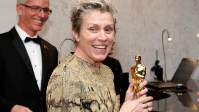 Frances McDormand’s Oscar Allegedly Stolen At Academy Awards Afterparty