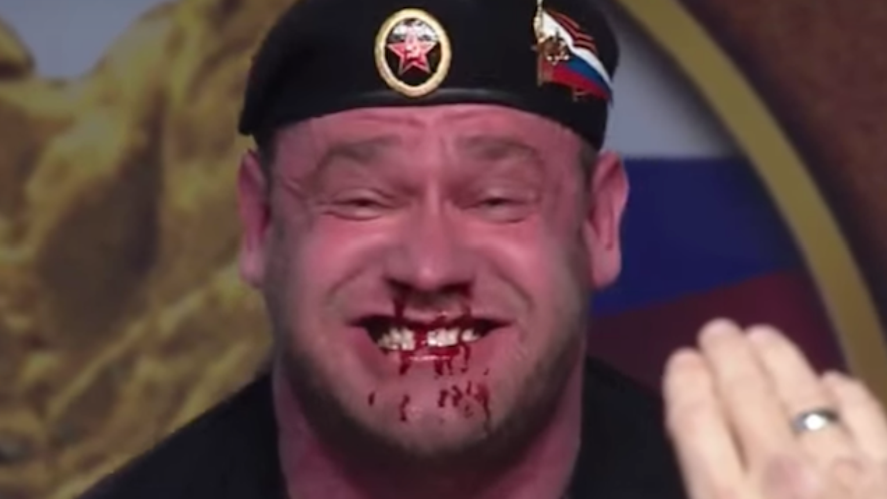 Please Enjoy This Unit Pissing Blood From His Nose While Deadlifting Half A Ton