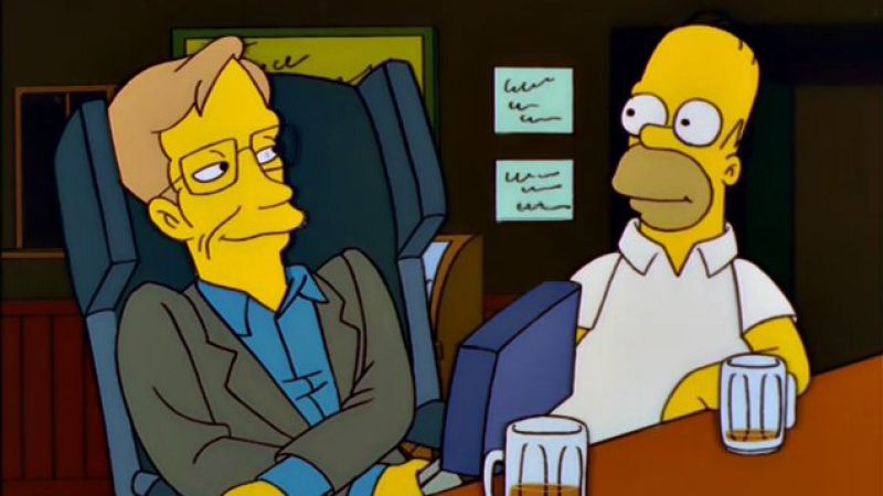 ‘The Simpsons’ Paid Tribute To Stephen Hawking, Springfield’s Smartest Man