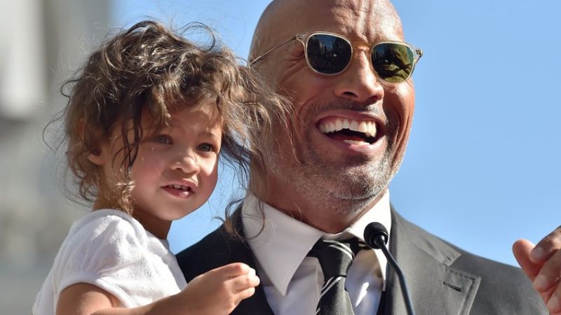 ‘The Rock’, Coolest Dad Ever, Just Posted A Super Sweet IWD Message