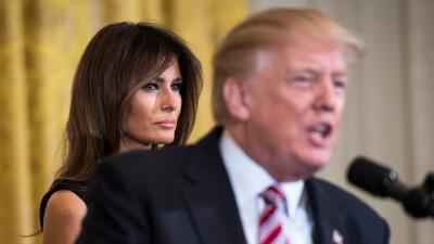 Donald Trump Joked Melania Will Be Next To Ditch The White House Hellhole