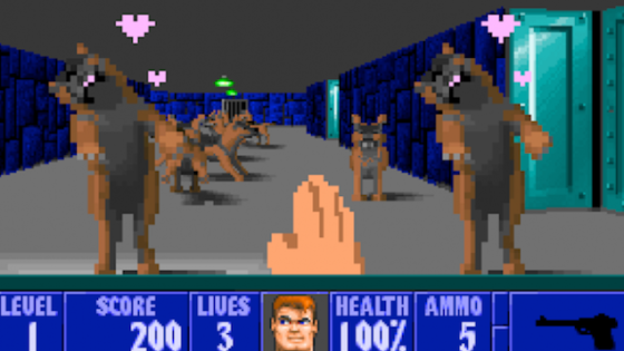 ‘Woof3D’ Is A Mod That Lets You Pat The Nazi Dogs In ‘Wolfenstein 3D’