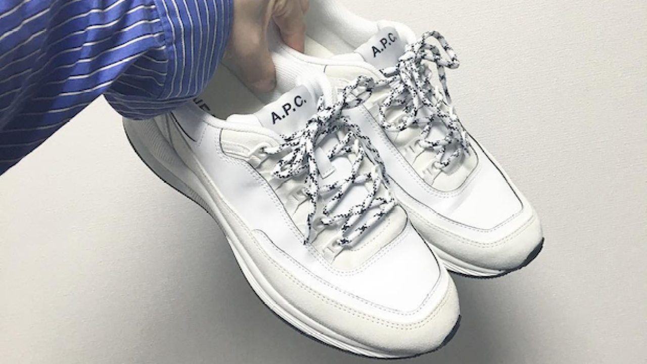 Cult French Brand A.P.C. Just Dropped Their Take On The Dad Sneaker