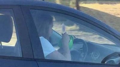 A Perth P-Plater’s Been Caught Eating Cereal While Driving With Her Legs