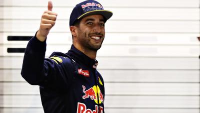 Daniel Ricciardo Celebrates China Grand Prix Win With A Classic Shoey